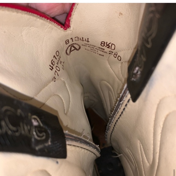 ACME Cowboy boots size 8 1/2D - Picture 3 of 3